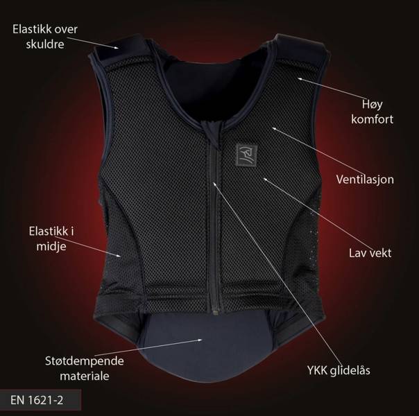 SIKKERHETSVEST HEIMER SAFE LIGHT JUNIOR